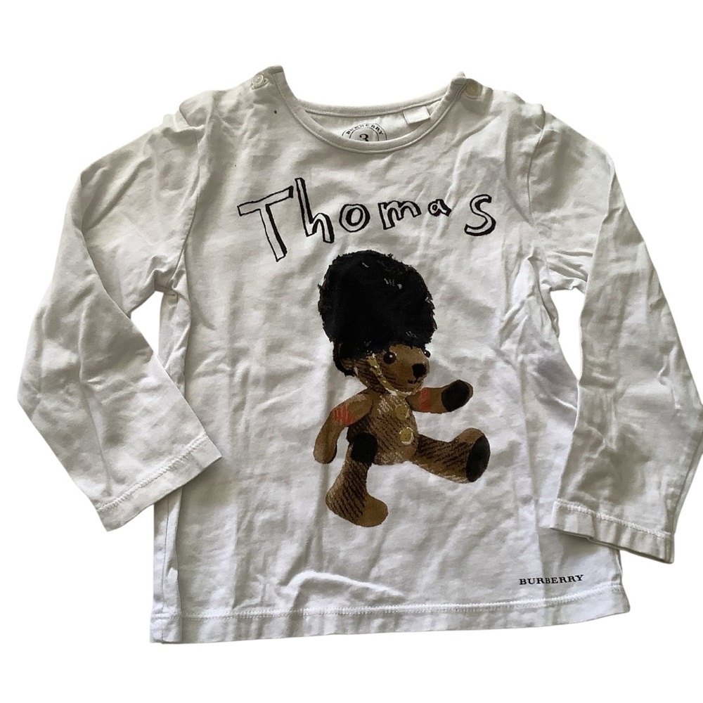 3T English Thomas Guard Bear Long Sleeve T-shirt